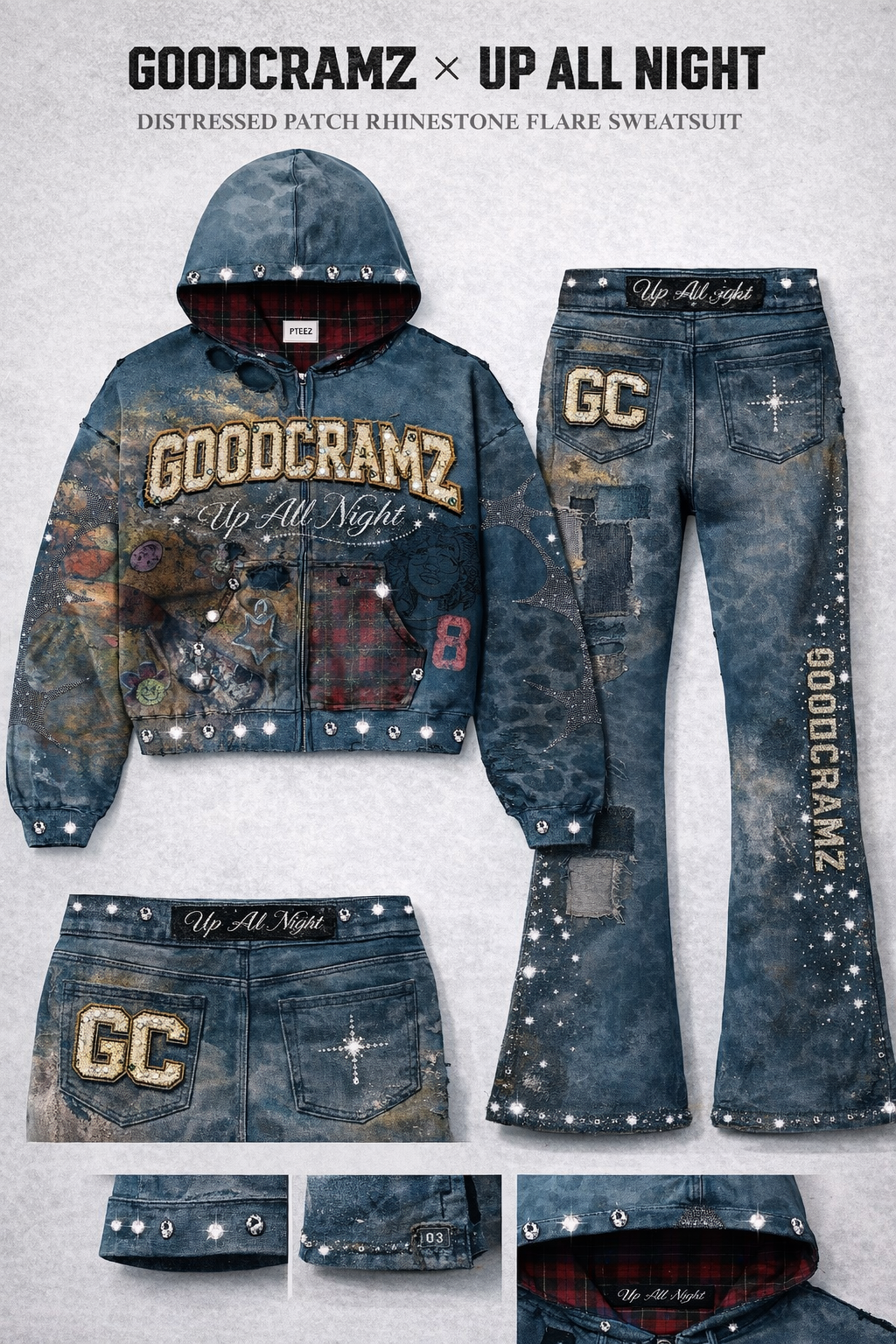GOODCRAMZ & Up All Night SWEATSUIT